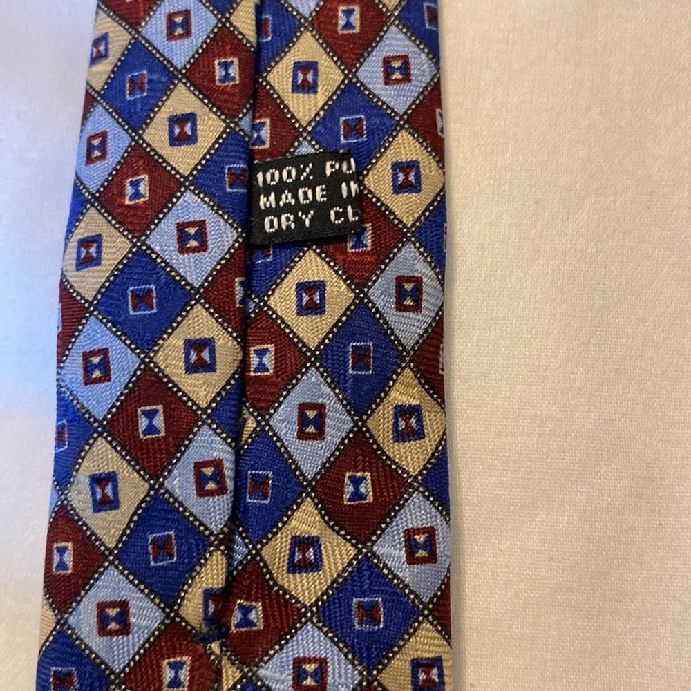 Stefano Ricci Men's Neck Tie 100% Silk deLisi Italy Blue - Picture 7 of 8